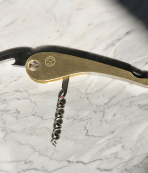 
                  
                    Load image into Gallery viewer, L&amp;#39;Atelier du Vin Soft Machine Sommelier Corkscrew - Brass
                  
                